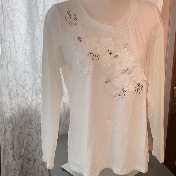 Sonoma New ,never worn flower design and beads - Picture 3 of 9